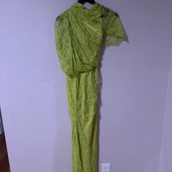 Draped Lace Maxi Dress - Picture 3 of 4